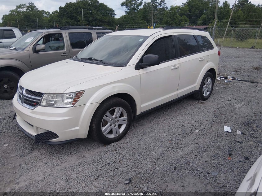 Vin: 3c4pdcab8ct366994, lot: 46143325, dodge journey se/avp 20122