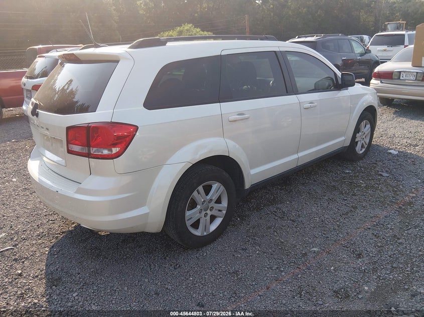 Vin: 3c4pdcab8ct366994, lot: 46143325, dodge journey se/avp 20124