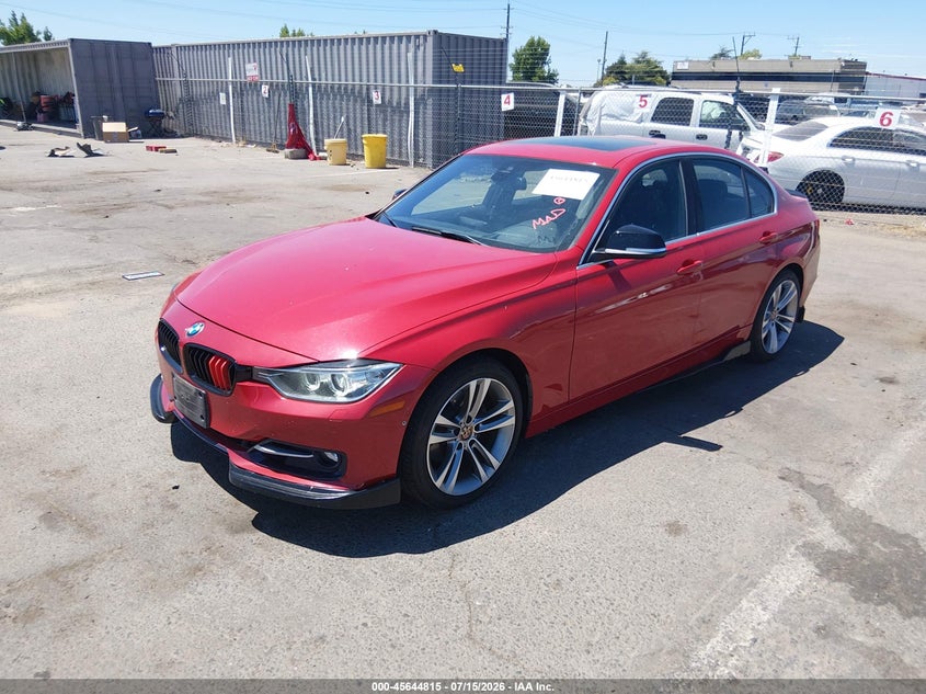 Vin: wba3a5c54ff453653, lot: 46143339, bmw 328i 20152