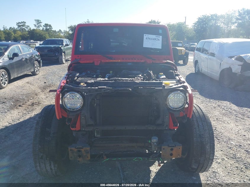 2015 Jeep Wrangler Unlimited Sport VIN: 1C4BJWDG7FL670944 Lot: 45644826