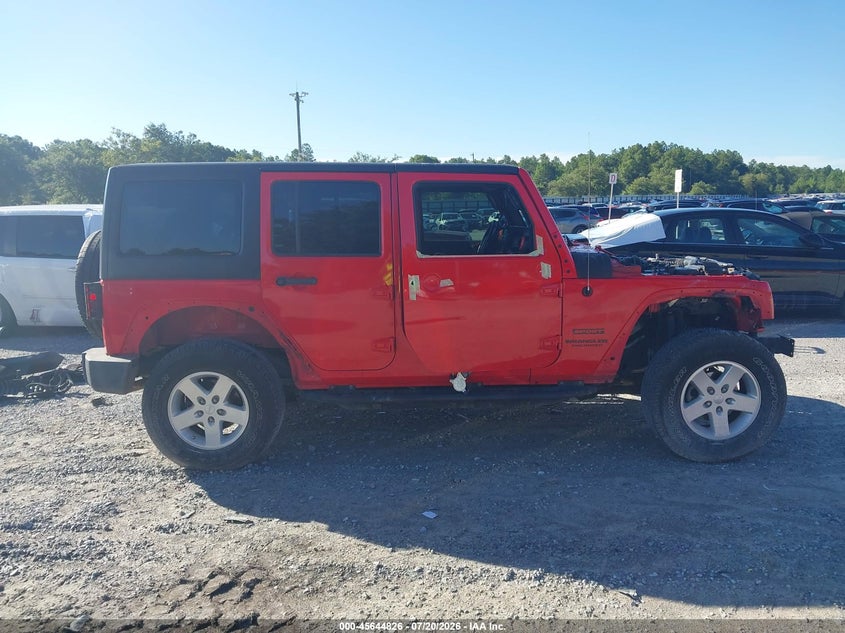 2015 Jeep Wrangler Unlimited Sport VIN: 1C4BJWDG7FL670944 Lot: 45644826