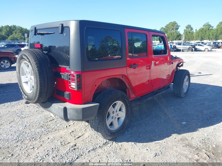 2015 Jeep Wrangler Unlimited Sport VIN: 1C4BJWDG7FL670944 Lot: 45644826