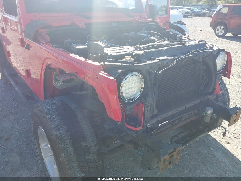 2015 Jeep Wrangler Unlimited Sport VIN: 1C4BJWDG7FL670944 Lot: 45644826