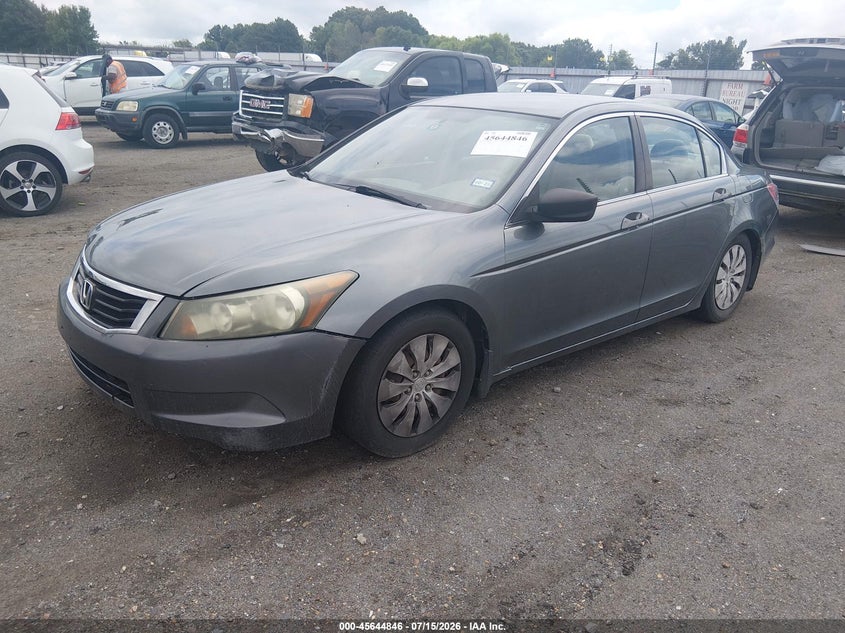 2008 Honda Accord 2.4 Lx, Normal Wear & Tear, IAAI, VIN 1HGCP26378A149714 — photo 2