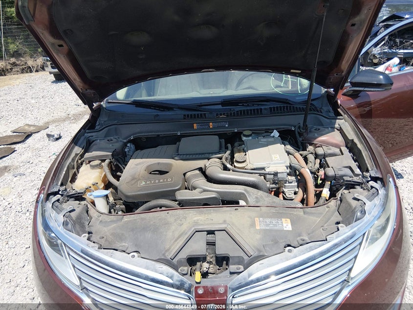 LINCOLN MKZ HYBRID 2015 VIN 3LN6L2LU5FR612968