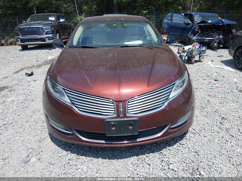 LINCOLN MKZ HYBRID 2015 VIN 3LN6L2LU5FR612968