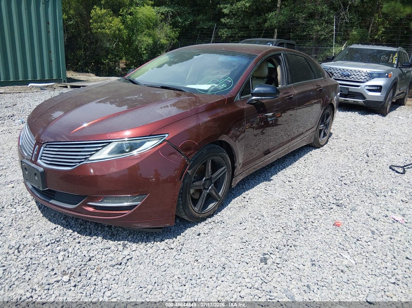 LINCOLN MKZ HYBRID 2015 VIN 3LN6L2LU5FR612968