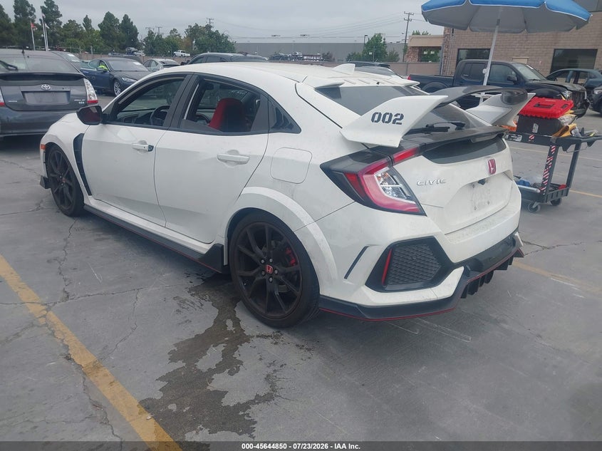 Vin: shhfk8g79ku203865, lot: 46143373, honda civic type r touring 20193