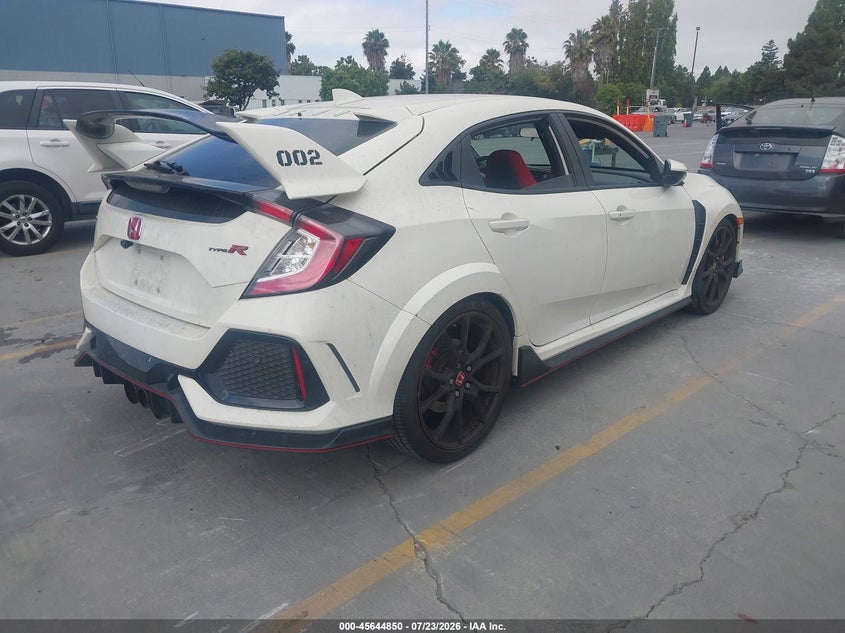 Vin: shhfk8g79ku203865, lot: 46143373, honda civic type r touring 20194