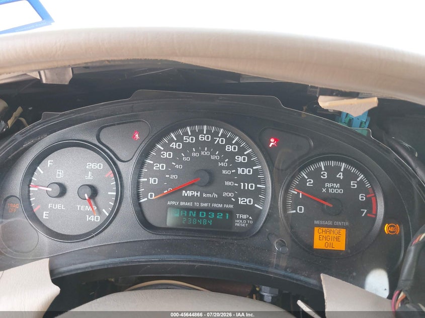 2004 Chevrolet Impala Ls VIN: 2G1WH55K449161109 Lot: 45644866