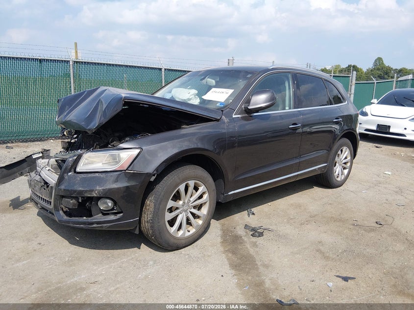 Vin: wa1lfafp7fa059677, lot: 46143393, audi q5 2.0t premium 20152