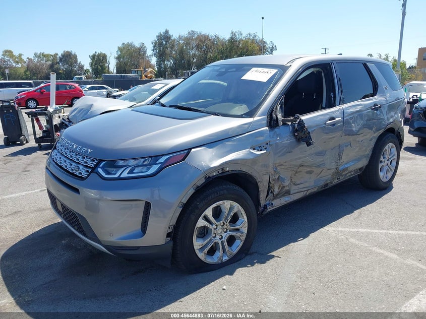 Vin: salcj2fx3mh889905, lot: 46143406, land rover discovery sport s 20212