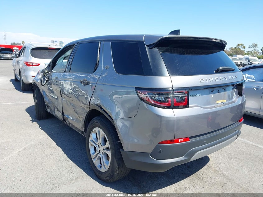 Vin: salcj2fx3mh889905, lot: 46143406, land rover discovery sport s 20213