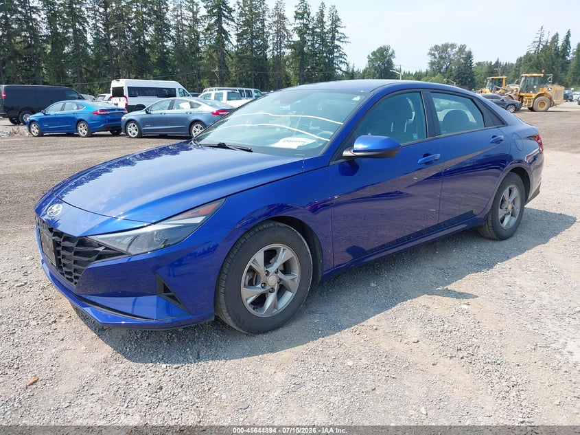 2021 HYUNDAI ELANTRA auction photo 2
