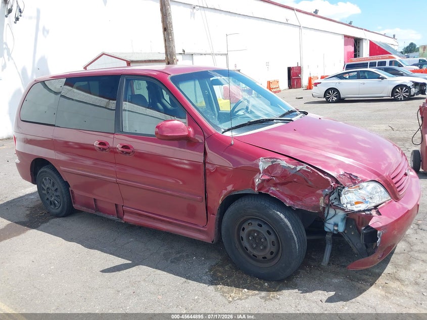 2002 Kia Sedona Ex/Lx VIN: KNDUP131226301456 Lot: 45644895