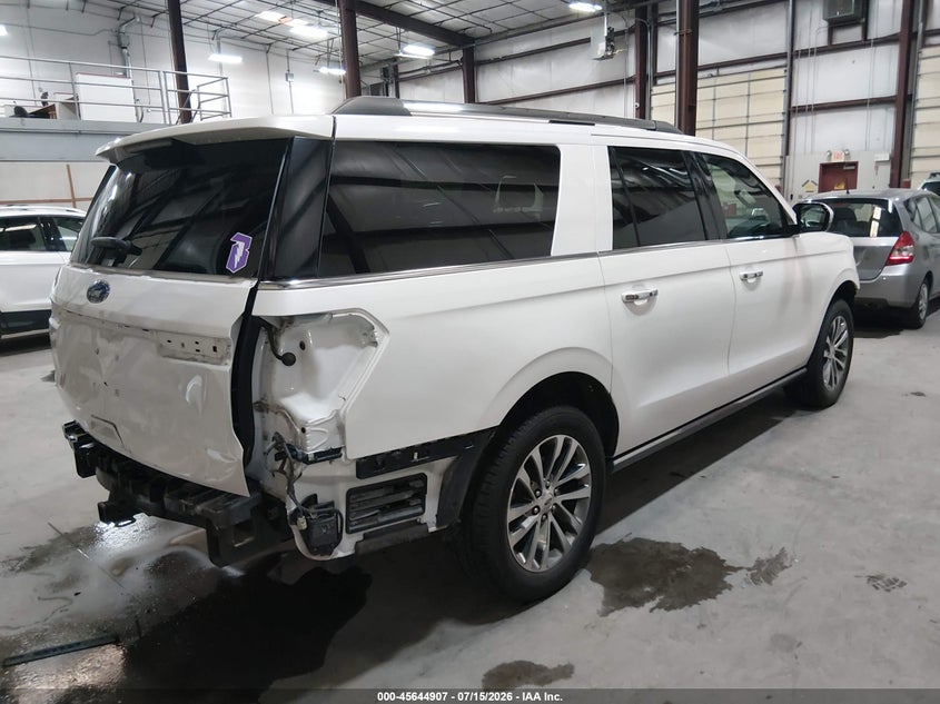 Vin: 1fmjk1kt5jea57631, lot: 46143430, ford expedition max limited 20184