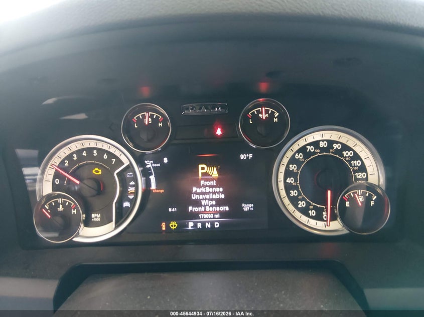 2017 RAM 1500 TRUCK 5.7L V-8 VVT, 395HP