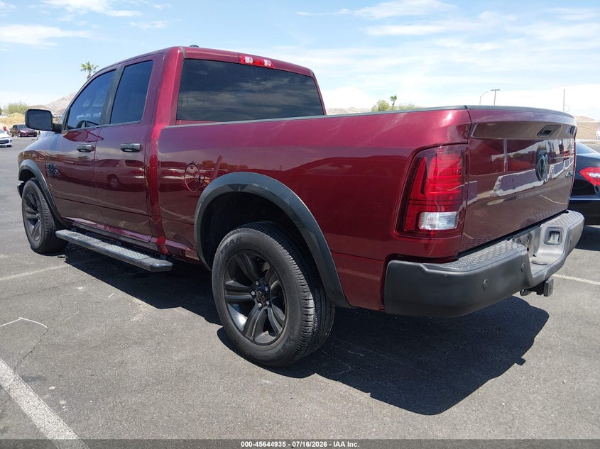 Vin: 1c6rr7gg4ns164198, lot: 46143458, ram 1500 classic warlock  4x4 6'4 box 20223