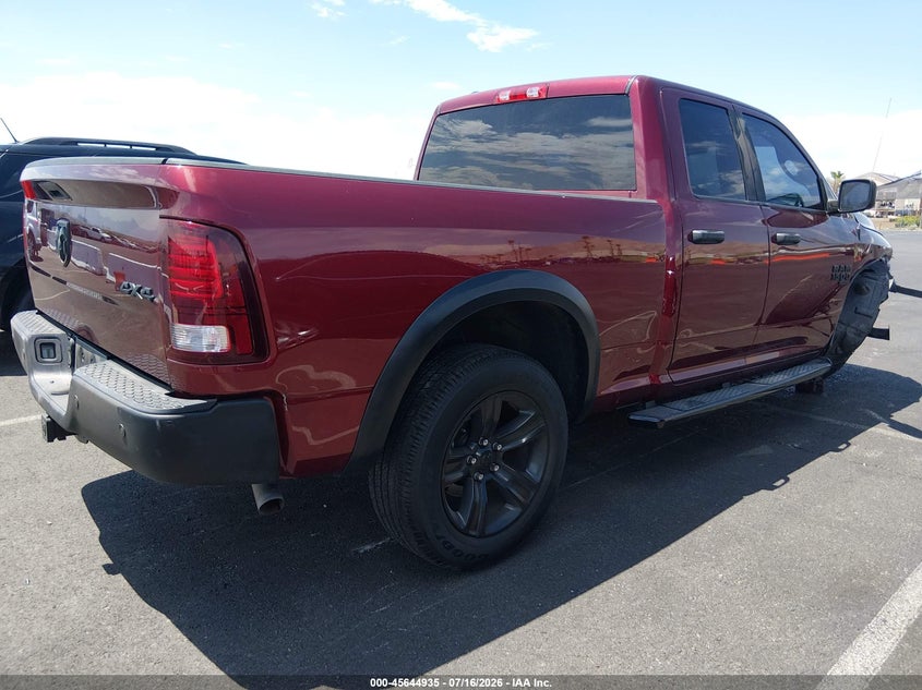 Vin: 1c6rr7gg4ns164198, lot: 46143458, ram 1500 classic warlock  4x4 6'4 box 20224