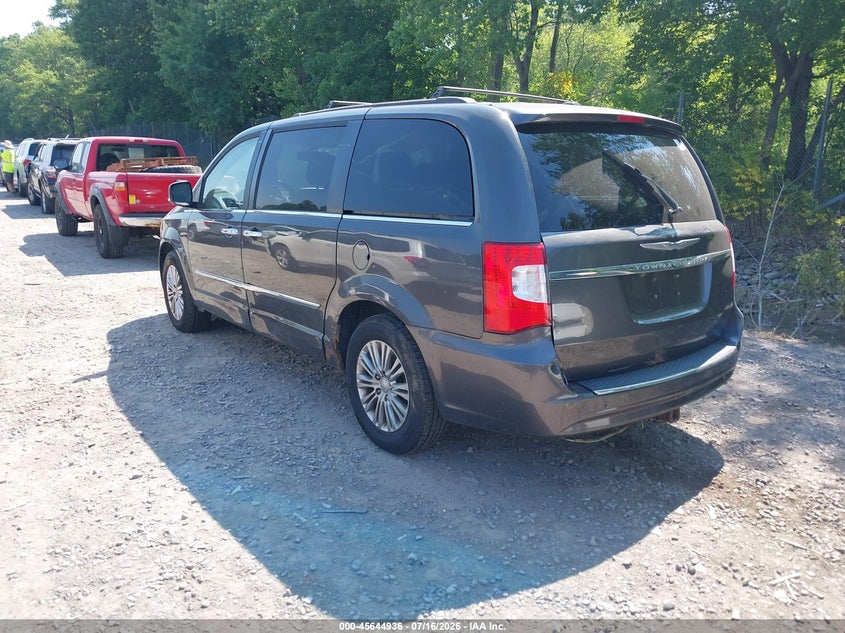 Vin: 2c4rc1cg9fr514764, lot: 46143459, chrysler town & country touring-l 20153