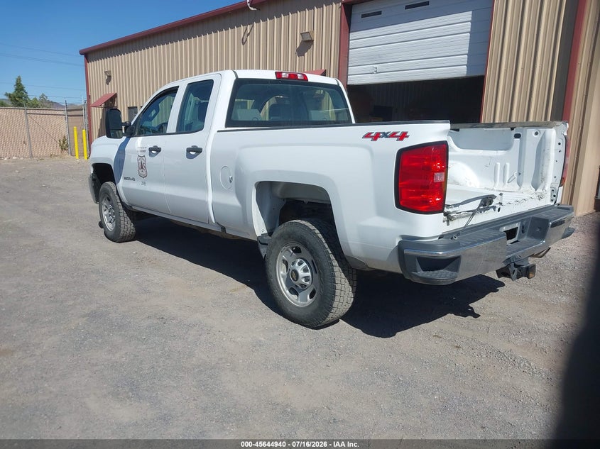 Vin: 1gc2kuegxhz291937, lot: 46143463, chevrolet silverado 2500hd work truck 20173