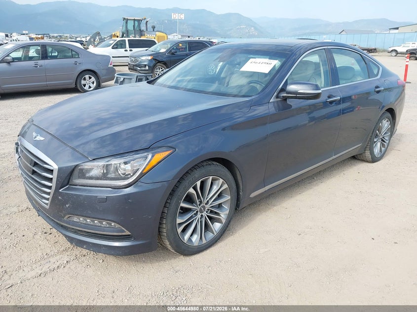 2017 Genesis G80 3.8 VIN: KMHGN4JE2HU176422 Lot: 45644980