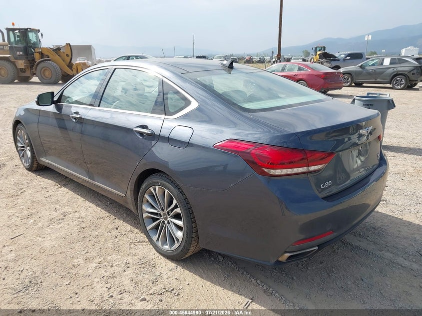 2017 Genesis G80 3.8 VIN: KMHGN4JE2HU176422 Lot: 45644980