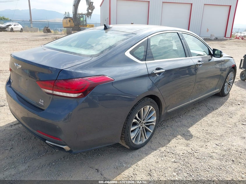 2017 Genesis G80 3.8 VIN: KMHGN4JE2HU176422 Lot: 45644980