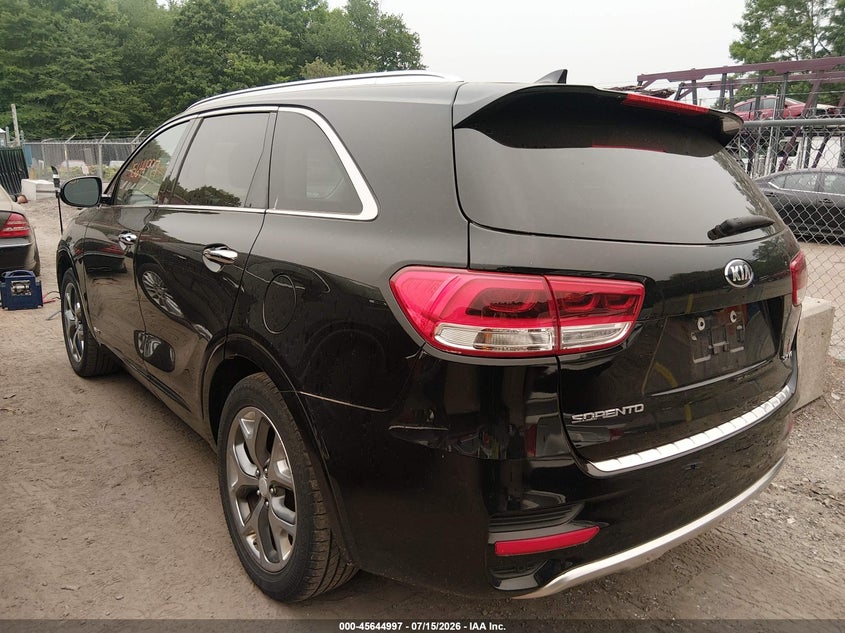 2017 KIA SORENTO auction photo 3
