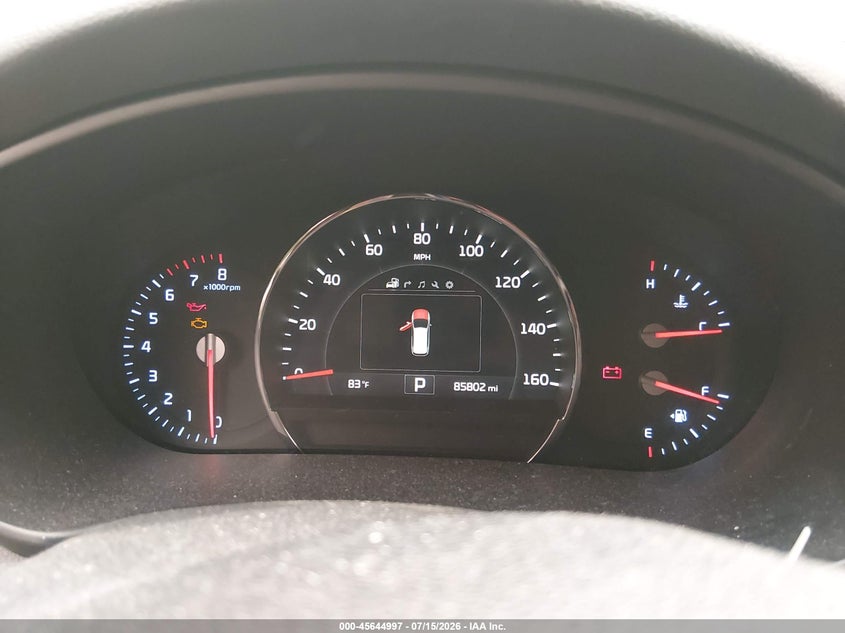 2017 KIA SORENTO auction photo 7