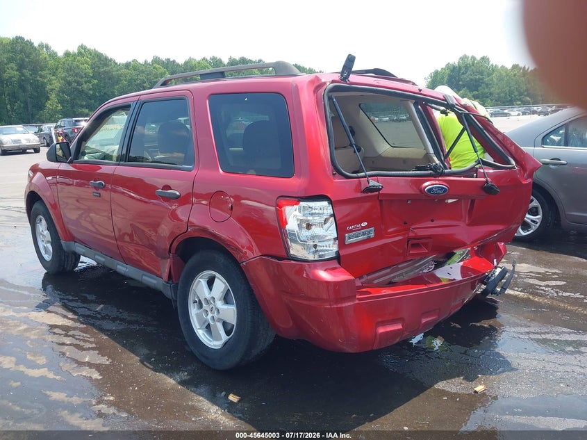 Vin: 1fmcu0d71cka32775, lot: 46143526, ford escape xlt 20123
