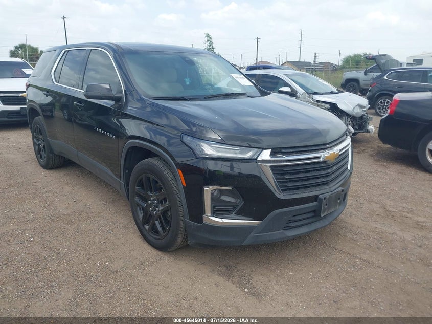 2022 CHEVROLET TRAVERSE FWD LS