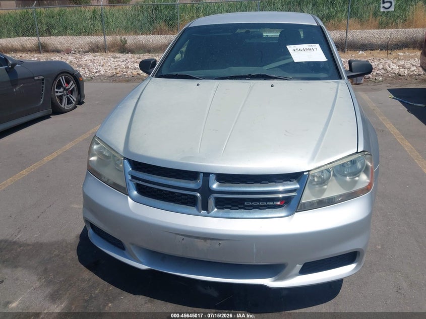 2011 Dodge Avenger Express VIN: 1B3BD4FB9BN534196 Lot: 45645017