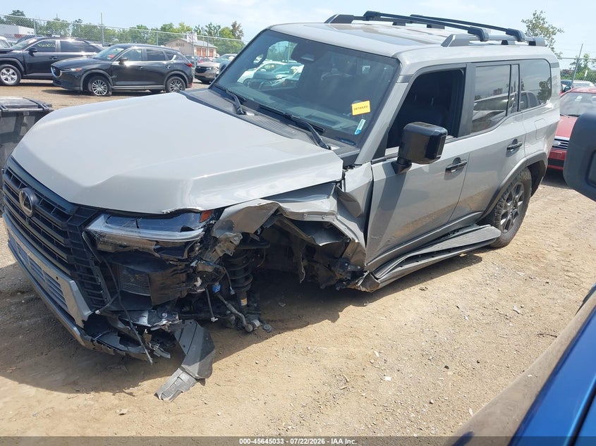 Vin: jtjtbcdx1r5025356, lot: 46143555, lexus gx 550 overtrail 20242