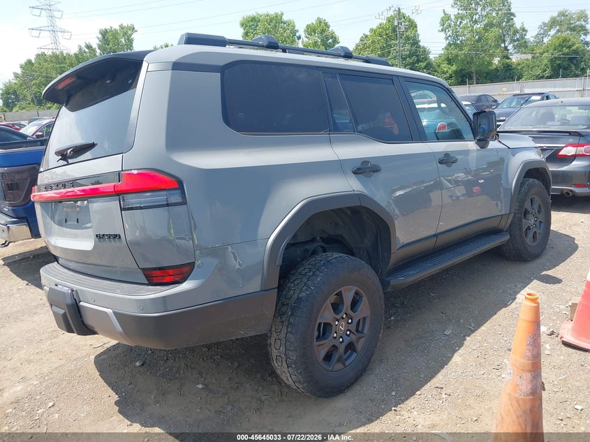 Vin: jtjtbcdx1r5025356, lot: 46143555, lexus gx 550 overtrail 20244