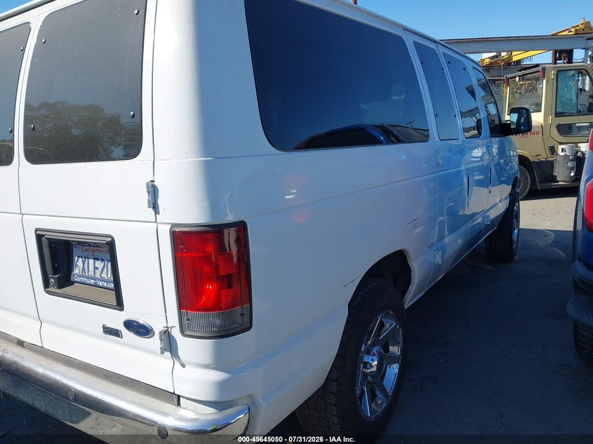 Vin: 1fdne1bw2cdb26271, lot: 46143573, ford e-150 xl/xlt 20124