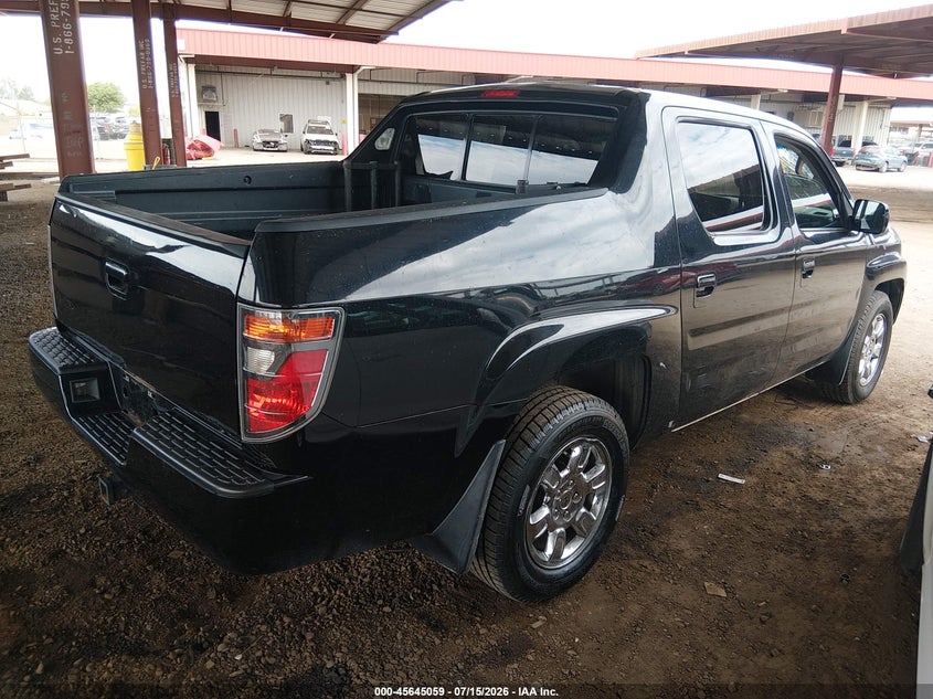 2006 Honda Ridgeline Rtl VIN: 2HJYK16576H552228 Lot: 45645059