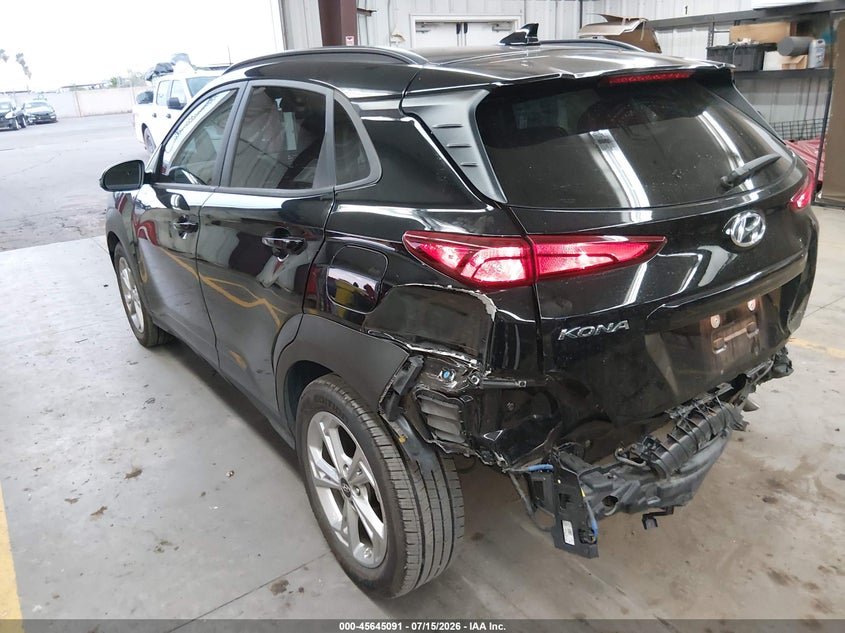2023 Hyundai Kona Sel VIN: KM8K62AB3PU023256 Lot: 45645091