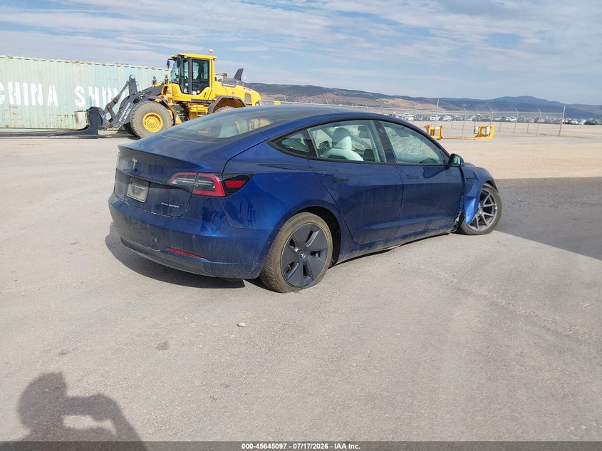 TESLA MODEL 3 2022 VIN 5YJ3E1EB4NF244418