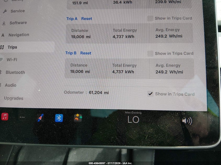 TESLA MODEL 3 2022 VIN 5YJ3E1EB4NF244418