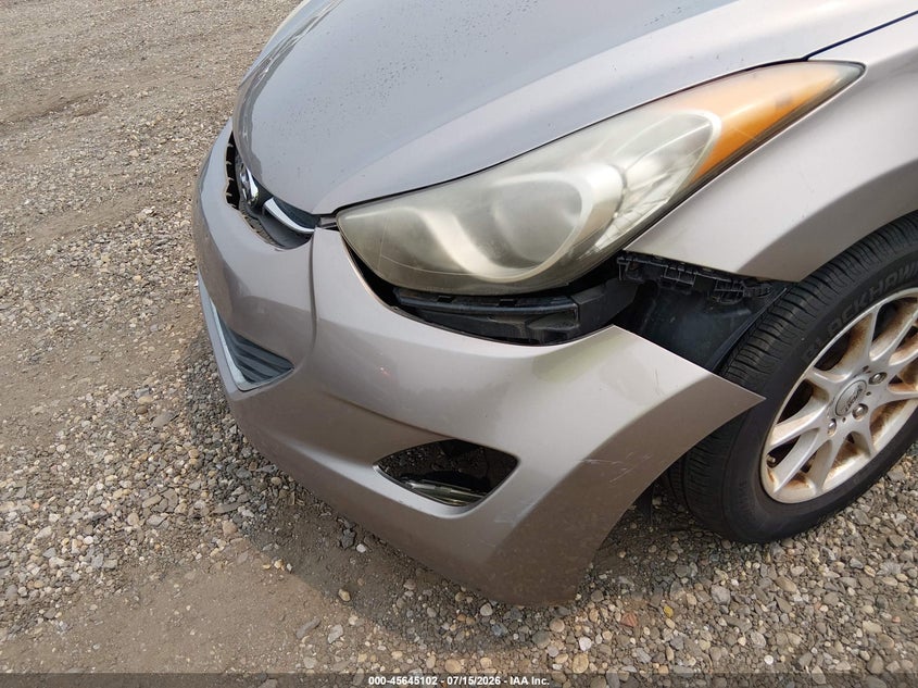 2012 HYUNDAI ELANTRA auction photo 6