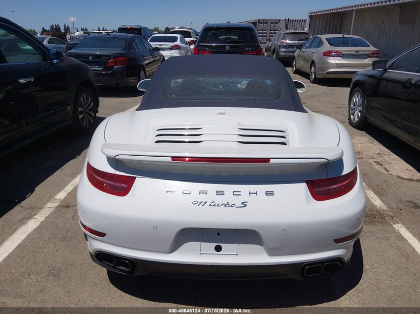 2015 Porsche 911 Turbo VIN: WP0CD2A92FS178077 Lot: 45645124