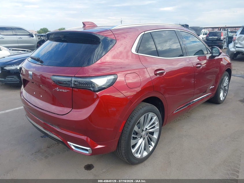 Vin: lrbfzse43rd012610, lot: 46143652, buick envision avenir awd 20244
