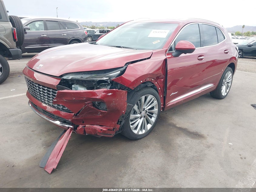 Vin: lrbfzse43rd012610, lot: 46143652, buick envision avenir awd 20242