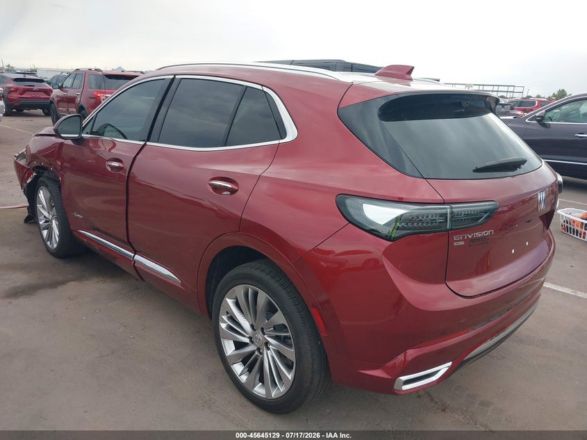 Vin: lrbfzse43rd012610, lot: 46143652, buick envision avenir awd 20243