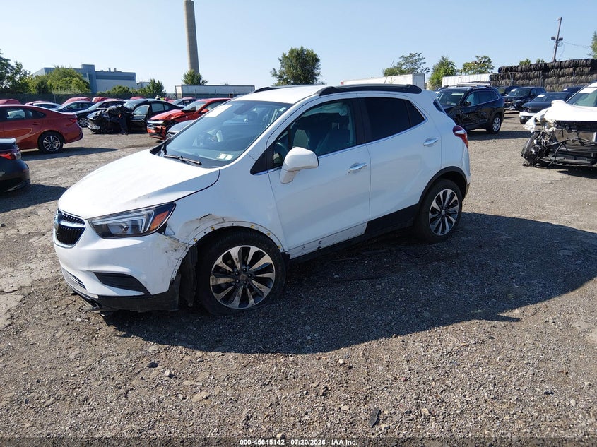 2022 Buick Encore Awd Preferred VIN: KL4CJESMXNB525192 Lot: 45645142