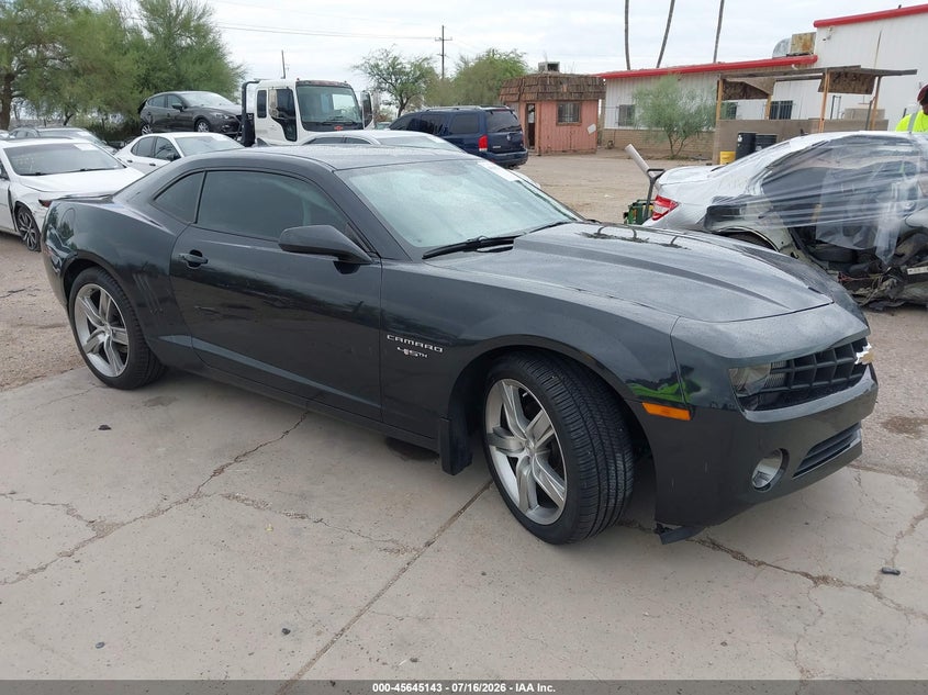 2012 Chevrolet Camaro 2Lt, Left Rear, IAAI, VIN 2G1FC1E37C9139541