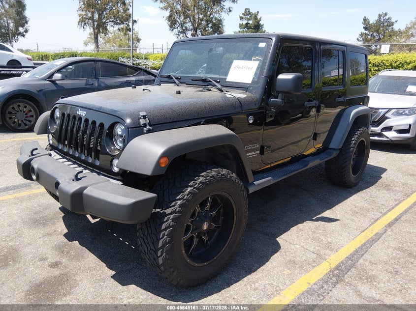 2017 JEEP WRANGLER UNLIMITED auction photo 2