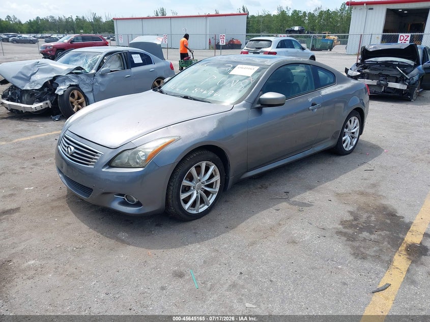2012 INFINITI G37X auction photo 2