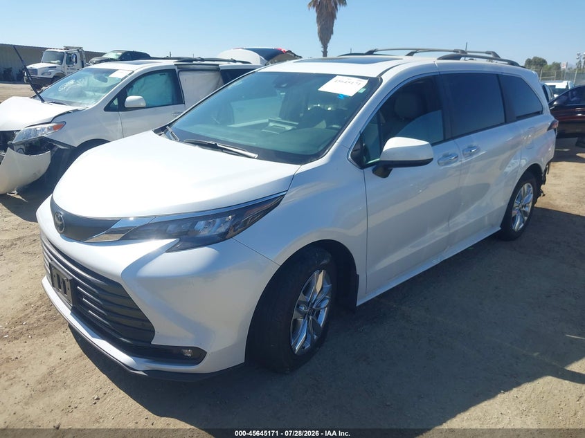Vin: 5tdyskfc3ts228943, lot: 46143694, toyota sienna xle 20262